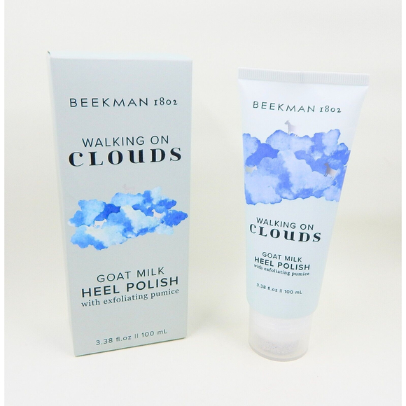 Beekman 1802 Walking On Clouds Goat Milk Foot Polish and Exfoliating Pumice - Picture 1 of 6